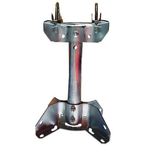 Wall mount for pipe support, Length: 30cm