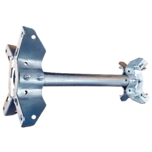 Wall mount for pipe support, Length: 40cm