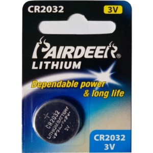 CR2032 - BUTTON CELL LITHIUM BATTERY 3V