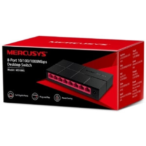 Mercusys MS108G - 8 port Gigabit Ethernet Switch