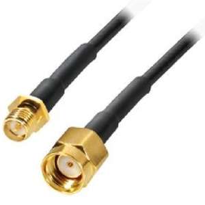 RSMA male to RSMA female cable, 10m
