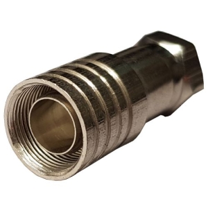 F Hex Crimp connector for RG-11 outer dia. Ø10.0~11.0 mm