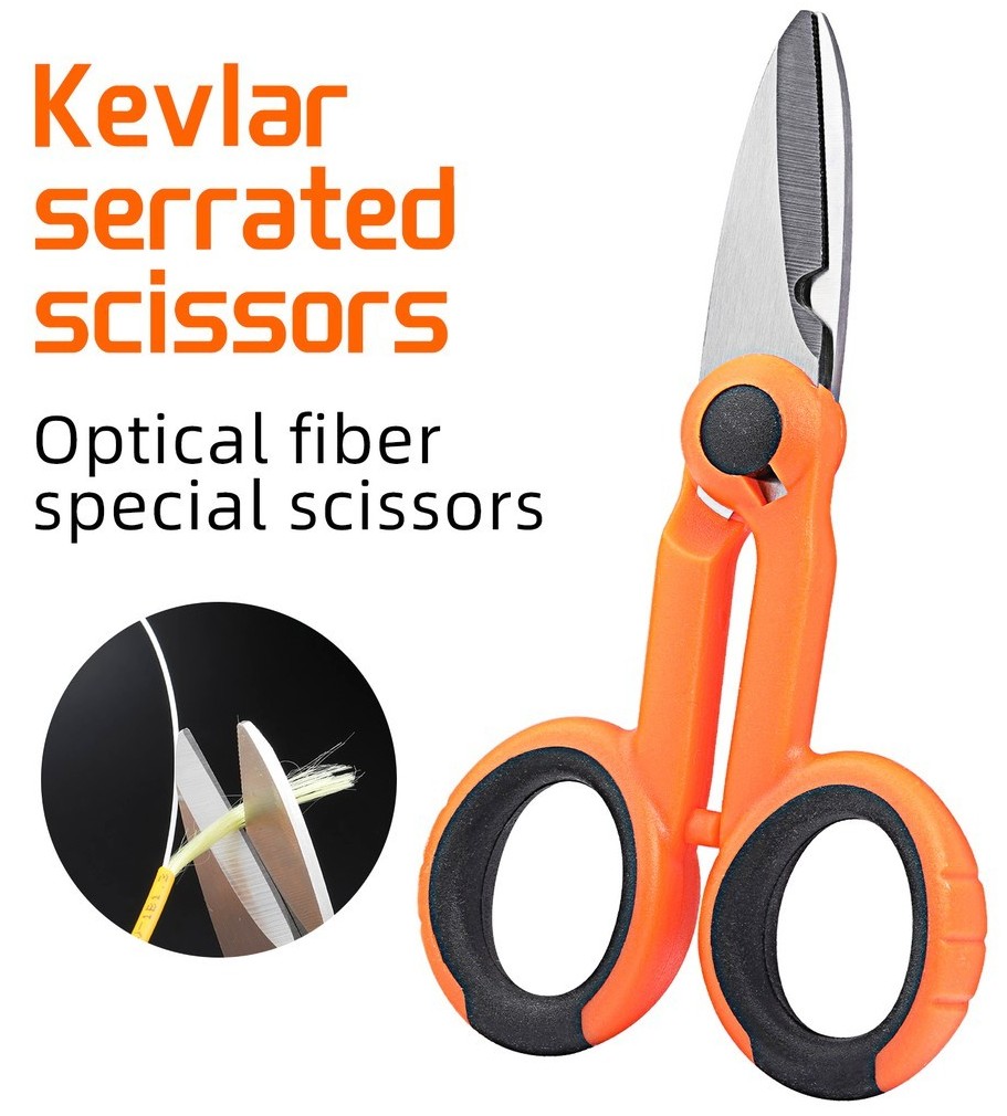 Fiber Optic Scissor