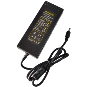 Power supply 12VDC-10A, UK type power cord included