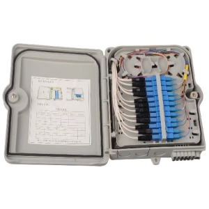 12 Core Fiber Optic Distribution Terminal Box, UV and Weather Resistant