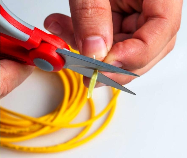 Fiber Optic Scissor for cutting cable and Kevlar