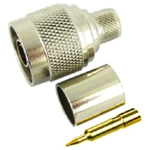 N Plug Crimp connector for LMR400 cable