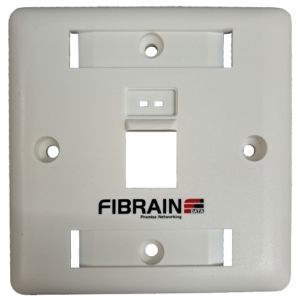 XB-50FPF-0102 - FIBRAIN Network faceplate 1 Port