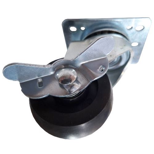 CAST25B - 2.5" Heavy duty castor with brake