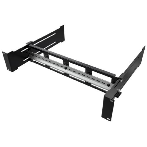 F-2DIN - Fortis 2U DIN Rail Rack Panel