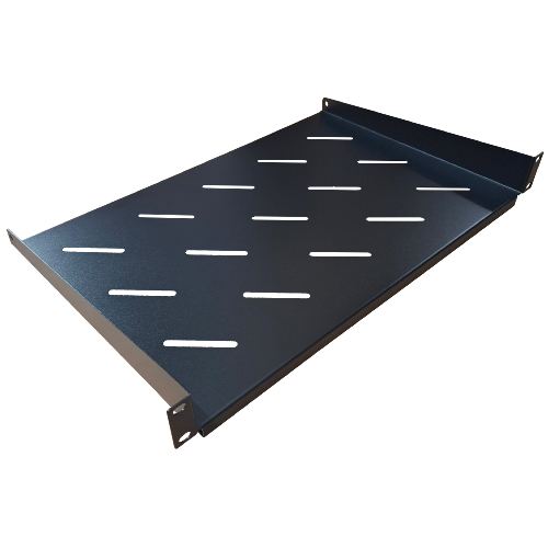 SMC600B - 300mm Deep steel vented 1U Cantilever Shelf