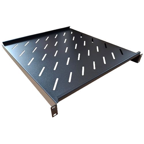 SMC800B - 500mm Deep steel vented 1U Cantilever Shelf