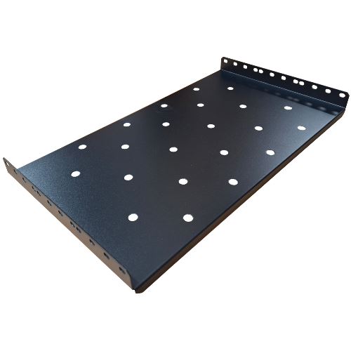 SMW450B - 275mm deep 1U steel vented Fixed Shelf