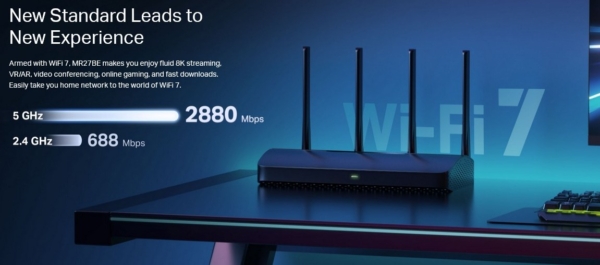 MR27BE - BE3600 Dual Band Wi-Fi 7 Router