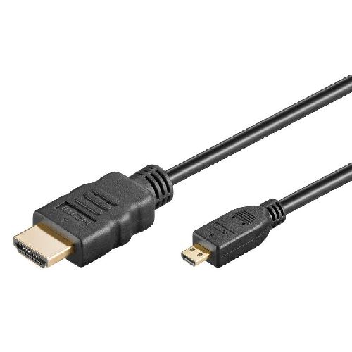 HD-HDMICRO-1.5 - HDMI plug Regular Type A to HDMI 19 pin plug Micro Type D