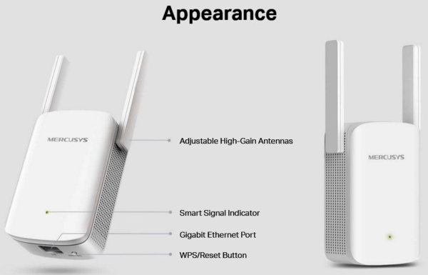 ME60X - Mercusys AX1500 Wi-Fi 6 Range Extender