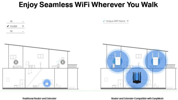 ME60X - Mercusys AX1500 Wi-Fi 6 Range Extender