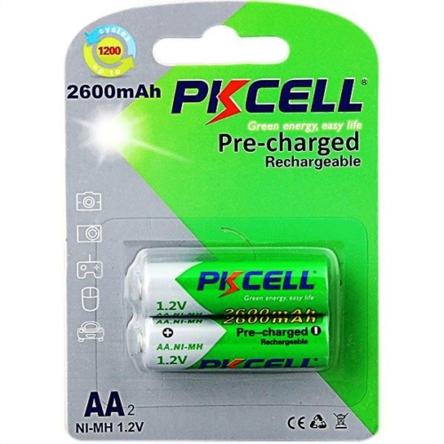 AA2600-2B - AA 1.2V Rechargeable NI-MH Battery