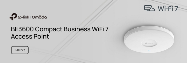 TP-LINK EAP723 - Dual Band 11be 3600Mbps Wi-Fi7 Ceiling