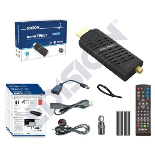 EDISION NANO T265+ - mini DVB-T2/C