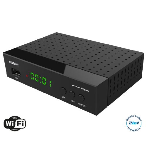 EDISION PROTON S2 plus - HD Satellite Receiver