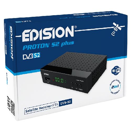 EDISION PROTON S2 plus - HD Satellite Receiver